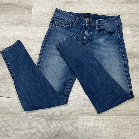 BOSS men’s slim fit jeans, size 32. Denim slim fit men’s good condition - Picture 2 of 5